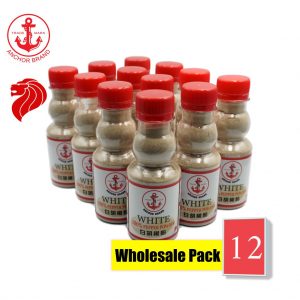 [Bundle of 12] Anchor brand 100% Pure White Pepper Powder 100g