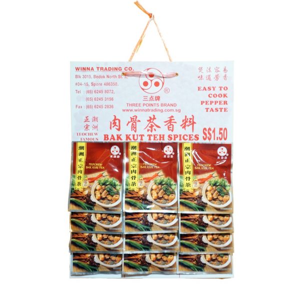 Three Points Bak Kuk Teh 23g x 12