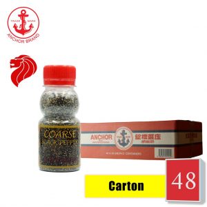 [Carton of 48] Anchor brand 100% Pure Coarse Black Pepper 50g